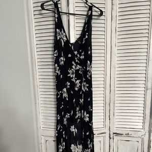 Navy romper with skirt